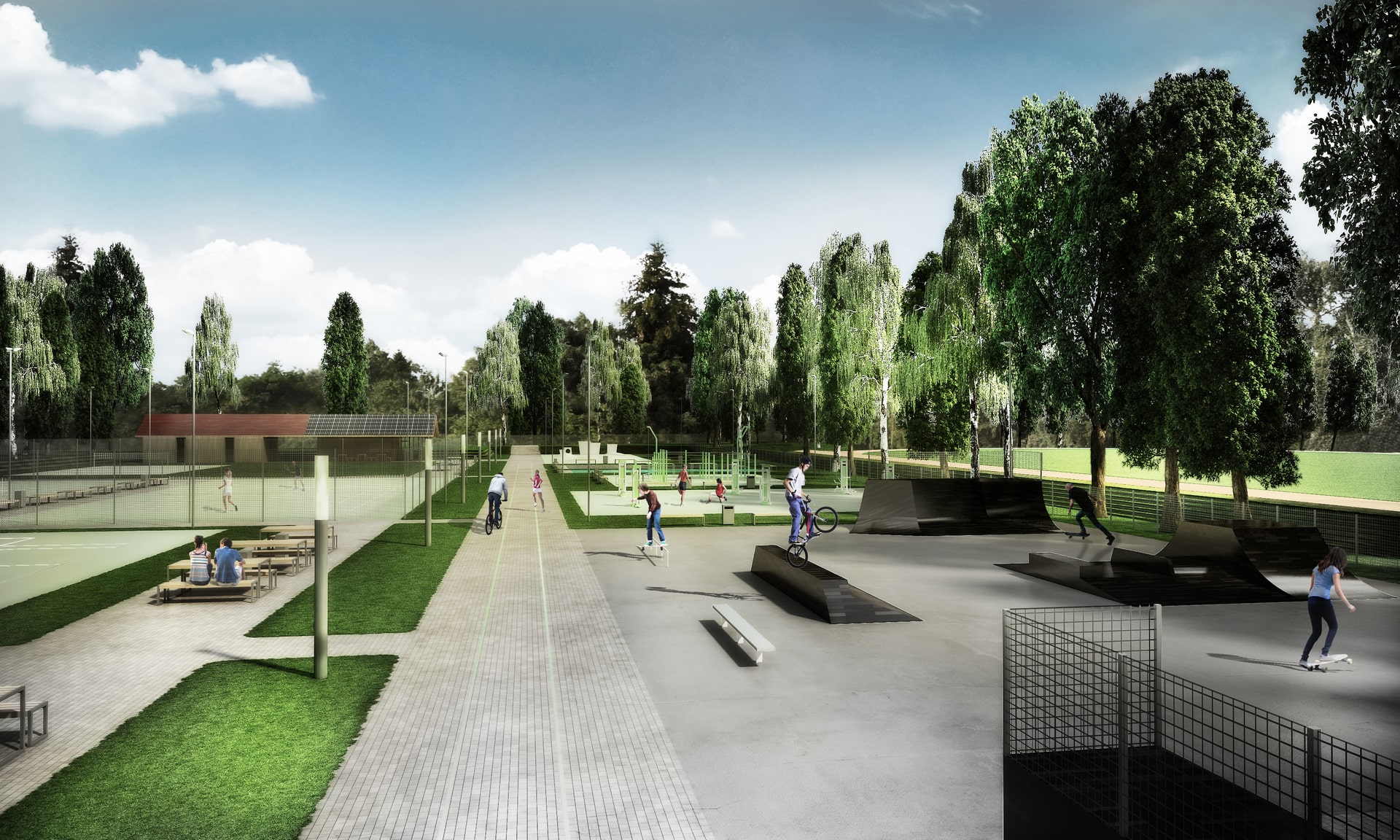 Park sportowy